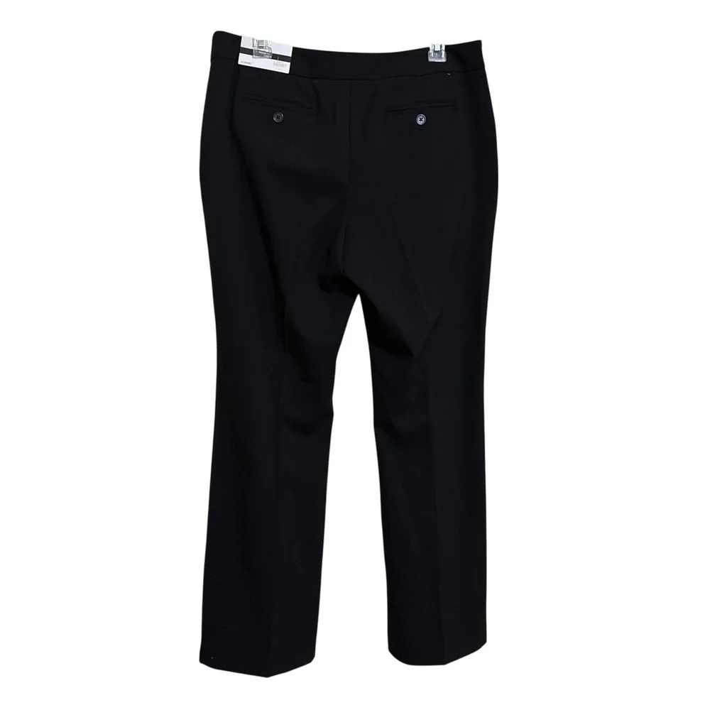 LAUNDRY by Shelli Segal The HAILEE Modern Fit Women's Black Pants 10S NWT $178 - Picture 3 of 8
